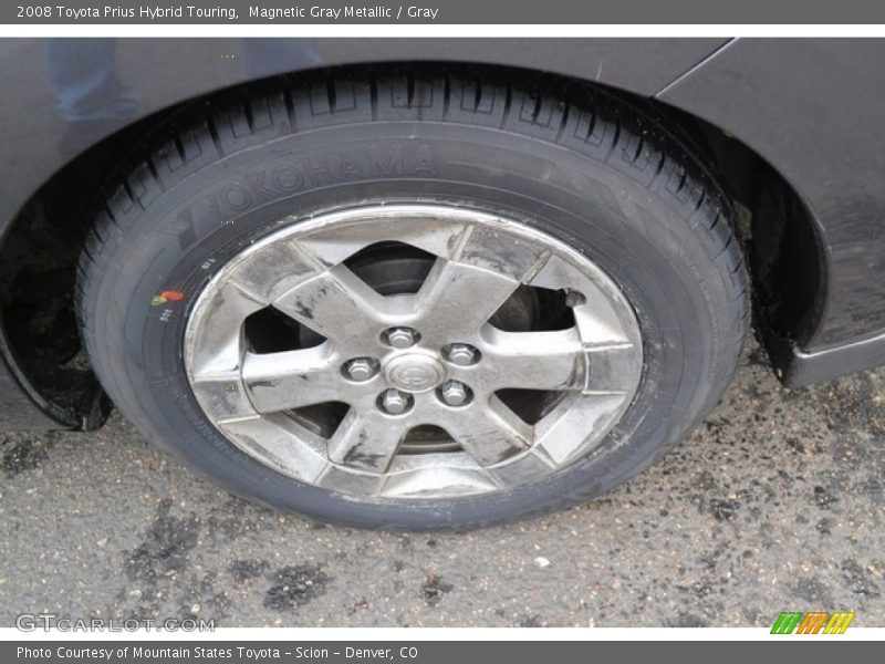 Magnetic Gray Metallic / Gray 2008 Toyota Prius Hybrid Touring