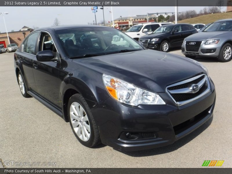 Front 3/4 View of 2012 Legacy 2.5i Limited