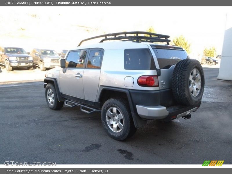 Titanium Metallic / Dark Charcoal 2007 Toyota FJ Cruiser 4WD