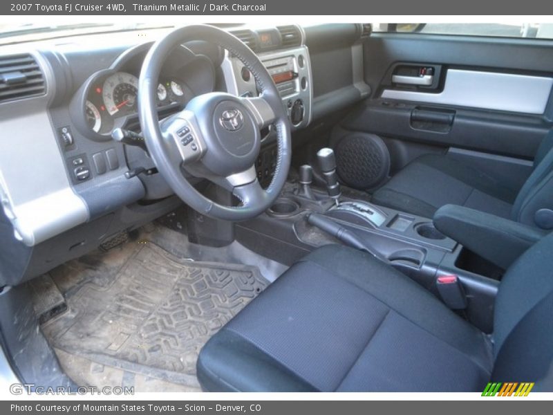 Titanium Metallic / Dark Charcoal 2007 Toyota FJ Cruiser 4WD