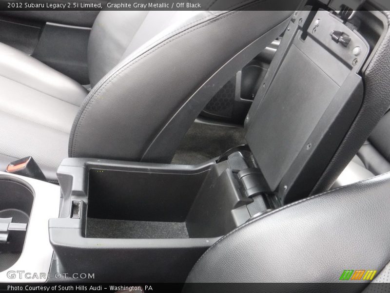Graphite Gray Metallic / Off Black 2012 Subaru Legacy 2.5i Limited