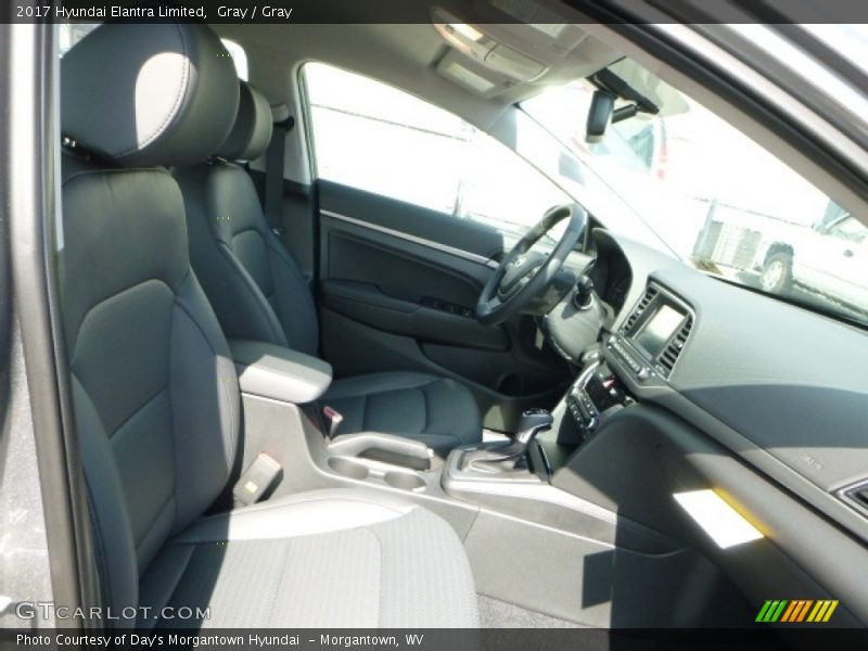 Gray / Gray 2017 Hyundai Elantra Limited