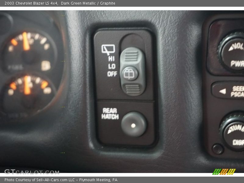 Dark Green Metallic / Graphite 2003 Chevrolet Blazer LS 4x4