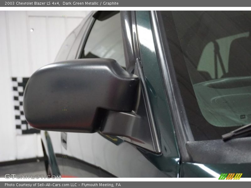 Dark Green Metallic / Graphite 2003 Chevrolet Blazer LS 4x4