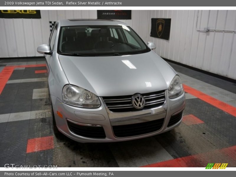 Reflex Silver Metallic / Anthracite 2009 Volkswagen Jetta TDI Sedan