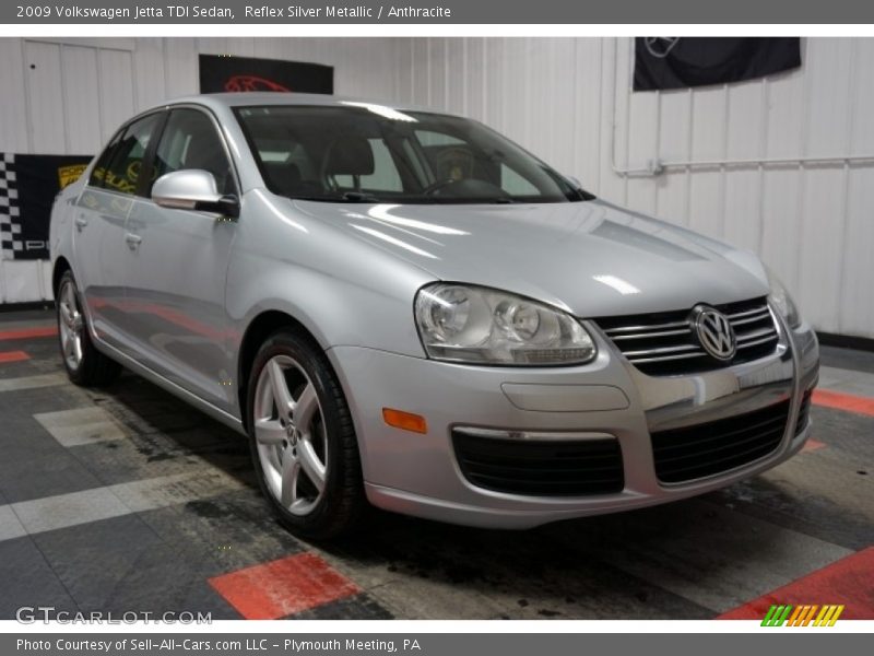Reflex Silver Metallic / Anthracite 2009 Volkswagen Jetta TDI Sedan