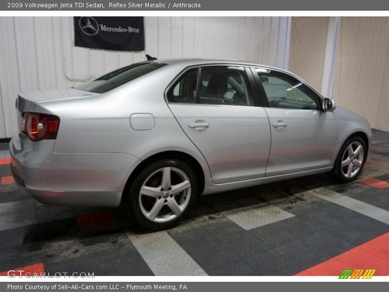 Reflex Silver Metallic / Anthracite 2009 Volkswagen Jetta TDI Sedan