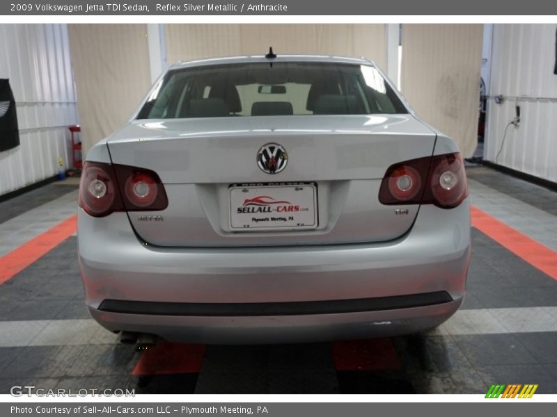 Reflex Silver Metallic / Anthracite 2009 Volkswagen Jetta TDI Sedan