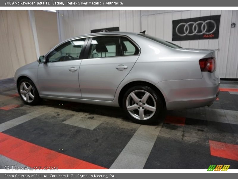 Reflex Silver Metallic / Anthracite 2009 Volkswagen Jetta TDI Sedan