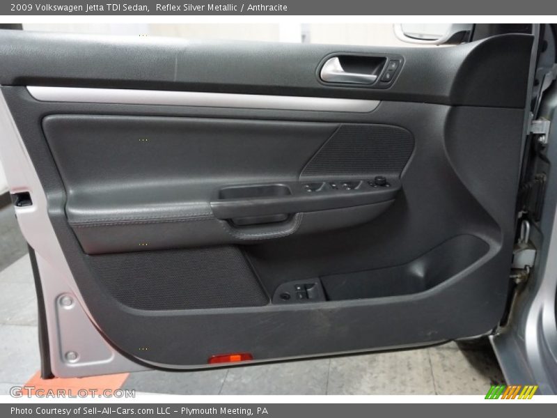 Reflex Silver Metallic / Anthracite 2009 Volkswagen Jetta TDI Sedan