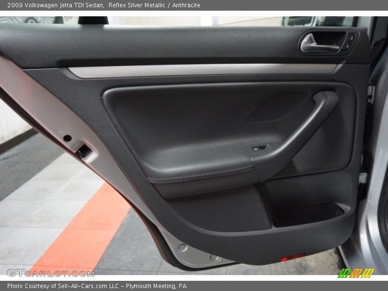 Reflex Silver Metallic / Anthracite 2009 Volkswagen Jetta TDI Sedan