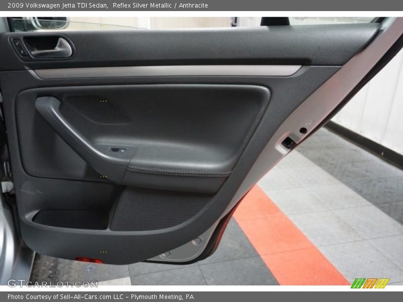 Reflex Silver Metallic / Anthracite 2009 Volkswagen Jetta TDI Sedan
