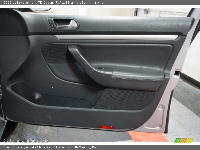 Reflex Silver Metallic / Anthracite 2009 Volkswagen Jetta TDI Sedan
