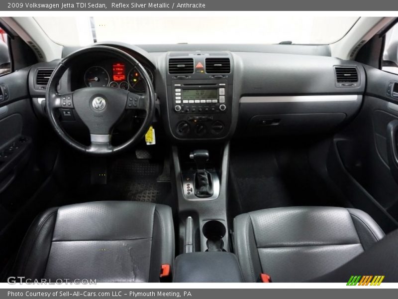 Reflex Silver Metallic / Anthracite 2009 Volkswagen Jetta TDI Sedan