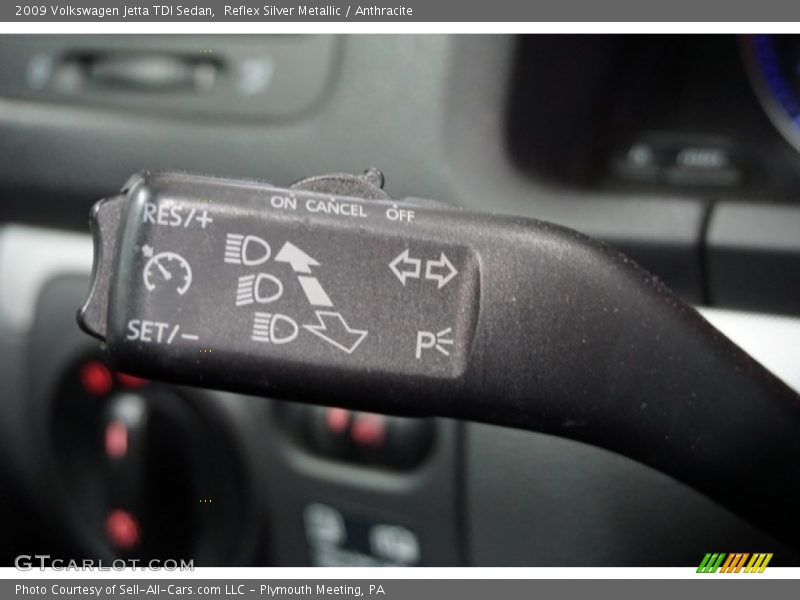 Reflex Silver Metallic / Anthracite 2009 Volkswagen Jetta TDI Sedan