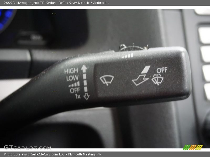 Reflex Silver Metallic / Anthracite 2009 Volkswagen Jetta TDI Sedan
