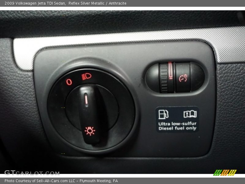 Reflex Silver Metallic / Anthracite 2009 Volkswagen Jetta TDI Sedan