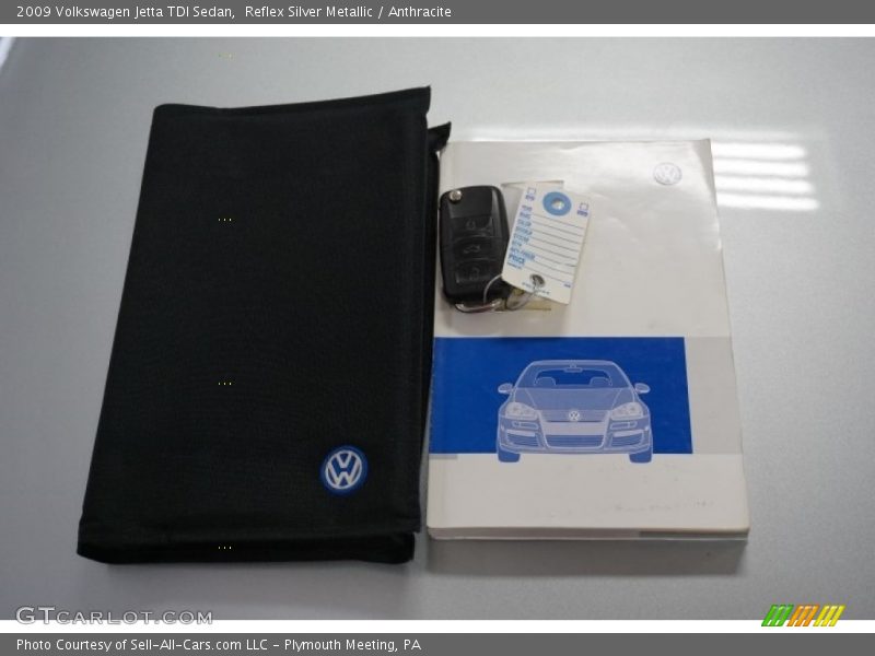 Reflex Silver Metallic / Anthracite 2009 Volkswagen Jetta TDI Sedan