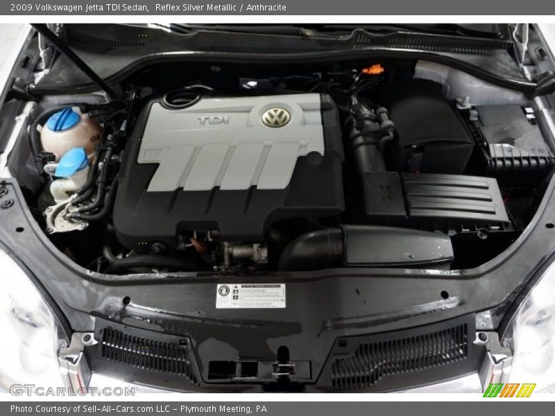 Reflex Silver Metallic / Anthracite 2009 Volkswagen Jetta TDI Sedan