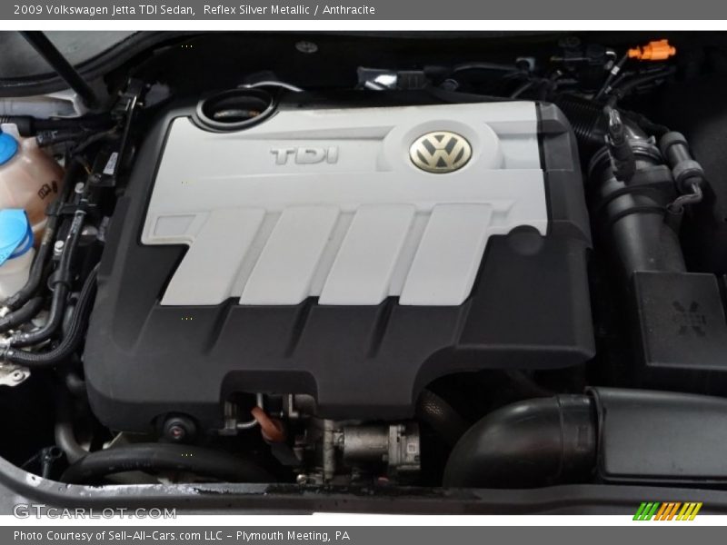 Reflex Silver Metallic / Anthracite 2009 Volkswagen Jetta TDI Sedan