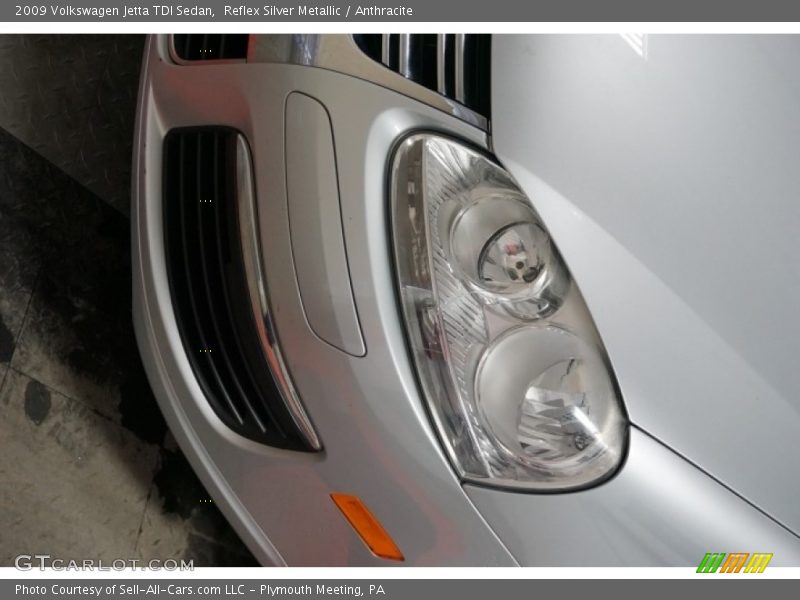Reflex Silver Metallic / Anthracite 2009 Volkswagen Jetta TDI Sedan
