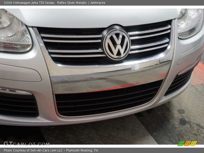 Reflex Silver Metallic / Anthracite 2009 Volkswagen Jetta TDI Sedan