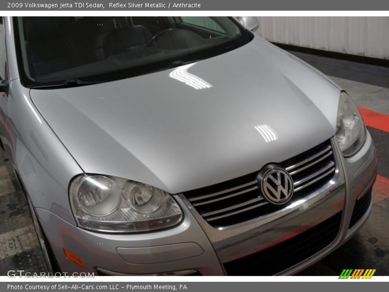 Reflex Silver Metallic / Anthracite 2009 Volkswagen Jetta TDI Sedan