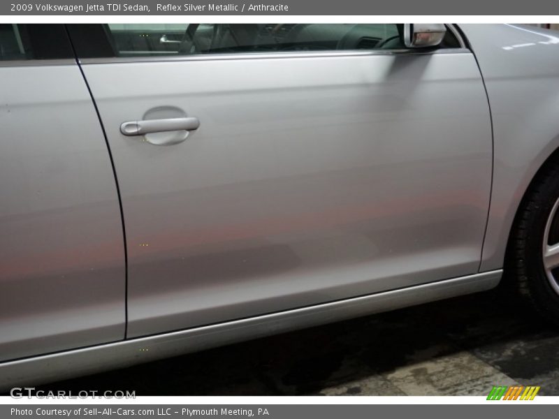 Reflex Silver Metallic / Anthracite 2009 Volkswagen Jetta TDI Sedan