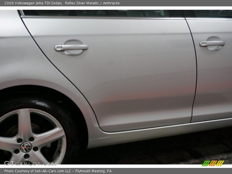 Reflex Silver Metallic / Anthracite 2009 Volkswagen Jetta TDI Sedan