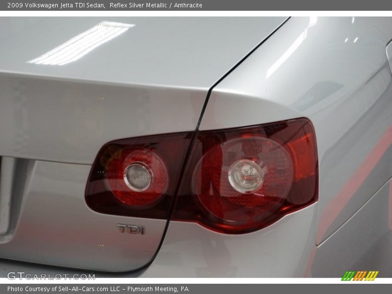 Reflex Silver Metallic / Anthracite 2009 Volkswagen Jetta TDI Sedan