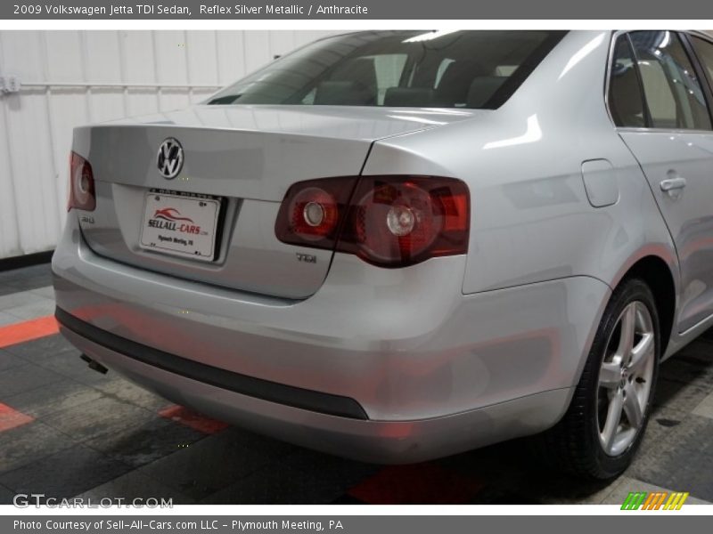 Reflex Silver Metallic / Anthracite 2009 Volkswagen Jetta TDI Sedan