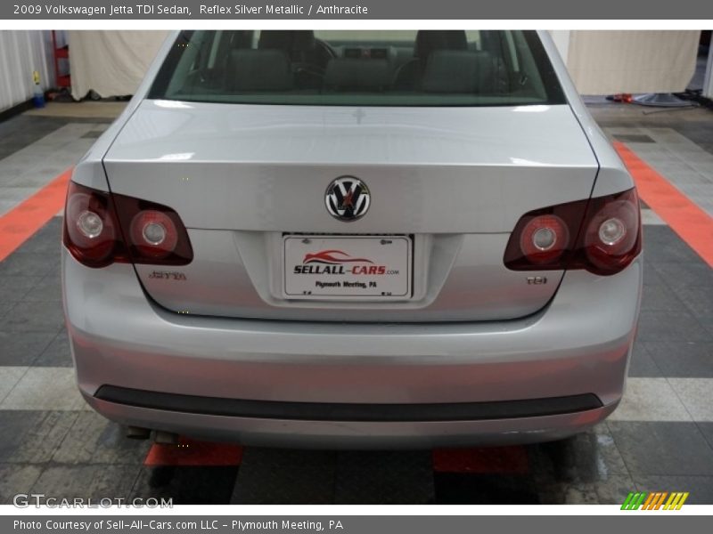 Reflex Silver Metallic / Anthracite 2009 Volkswagen Jetta TDI Sedan