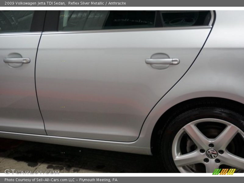 Reflex Silver Metallic / Anthracite 2009 Volkswagen Jetta TDI Sedan