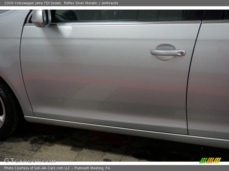 Reflex Silver Metallic / Anthracite 2009 Volkswagen Jetta TDI Sedan