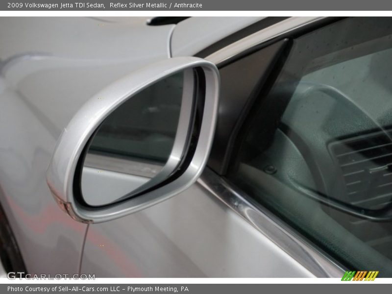 Reflex Silver Metallic / Anthracite 2009 Volkswagen Jetta TDI Sedan