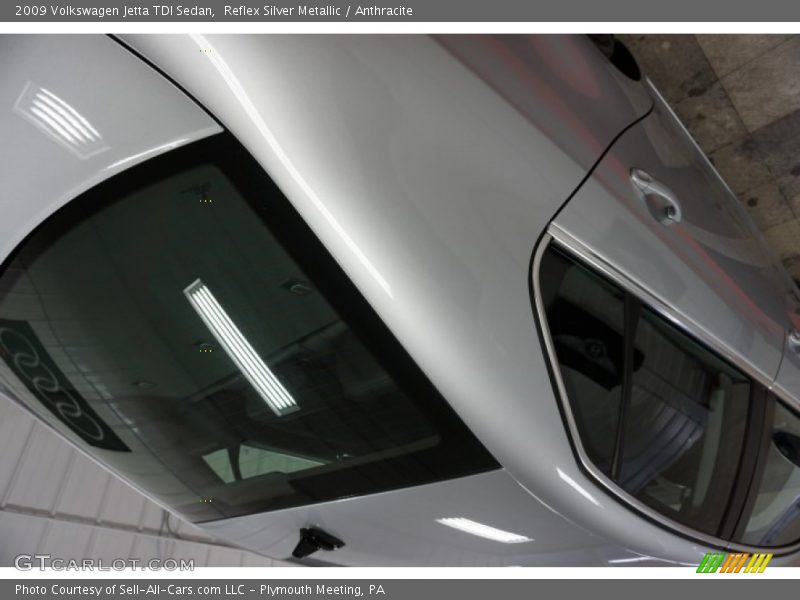 Reflex Silver Metallic / Anthracite 2009 Volkswagen Jetta TDI Sedan