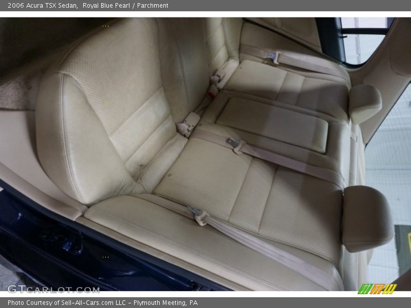 Royal Blue Pearl / Parchment 2006 Acura TSX Sedan