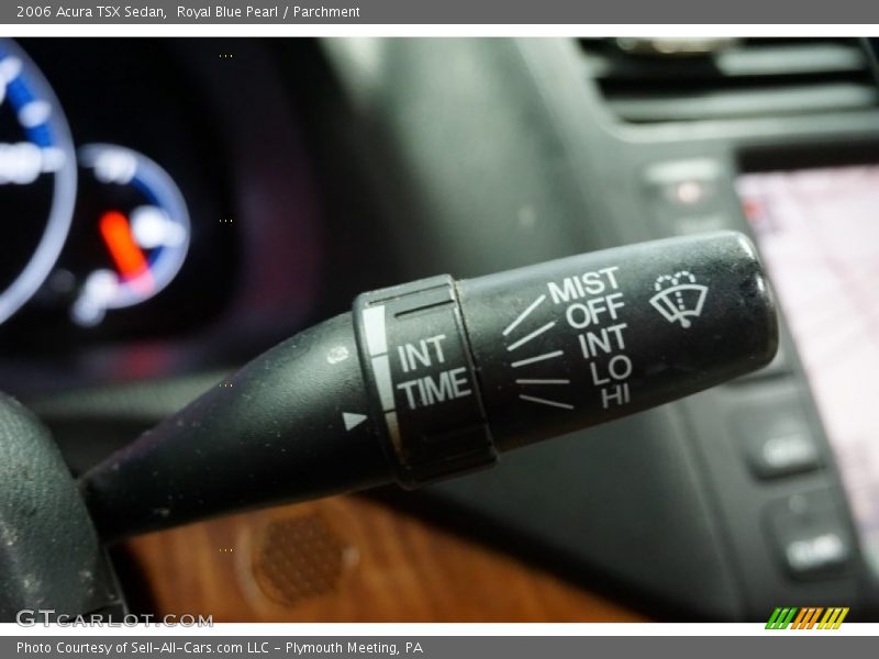 Royal Blue Pearl / Parchment 2006 Acura TSX Sedan