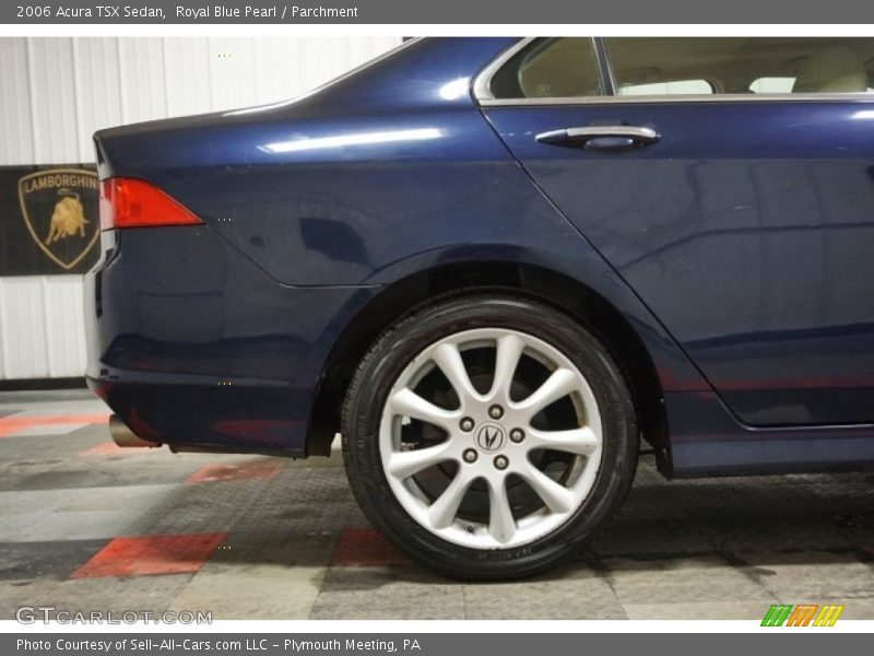 Royal Blue Pearl / Parchment 2006 Acura TSX Sedan
