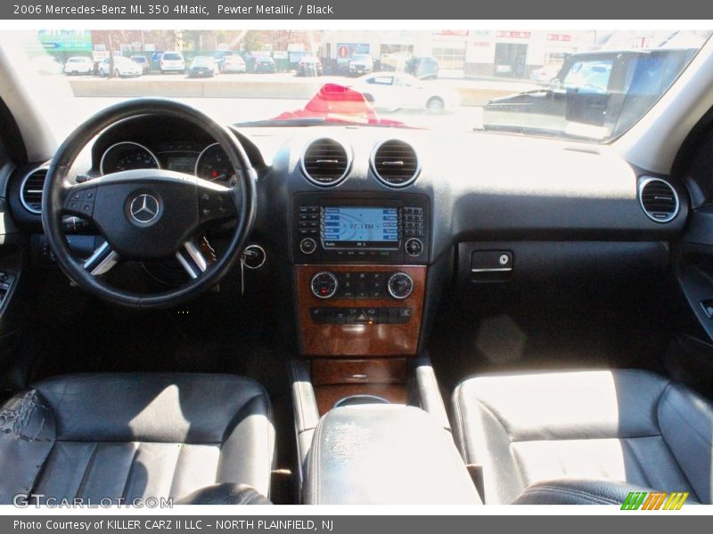 Pewter Metallic / Black 2006 Mercedes-Benz ML 350 4Matic