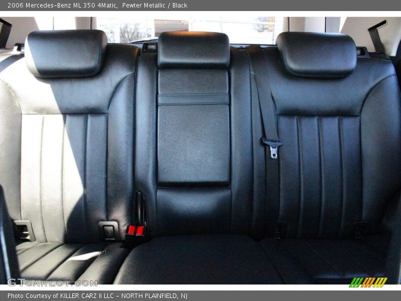 Pewter Metallic / Black 2006 Mercedes-Benz ML 350 4Matic