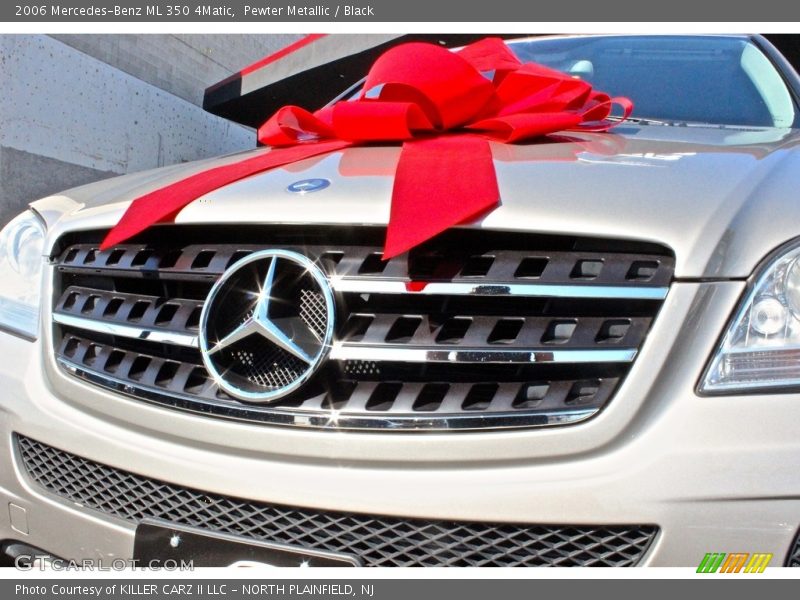 Pewter Metallic / Black 2006 Mercedes-Benz ML 350 4Matic