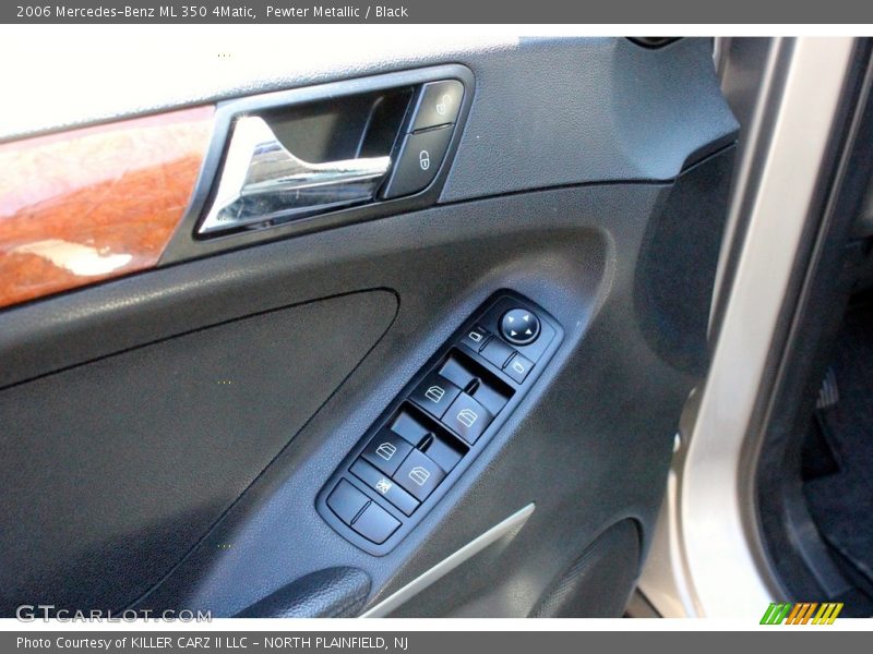 Pewter Metallic / Black 2006 Mercedes-Benz ML 350 4Matic