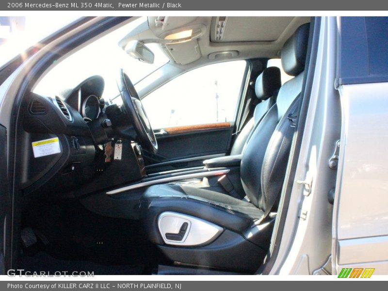 Pewter Metallic / Black 2006 Mercedes-Benz ML 350 4Matic