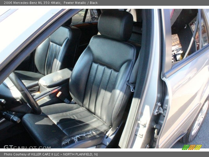 Pewter Metallic / Black 2006 Mercedes-Benz ML 350 4Matic