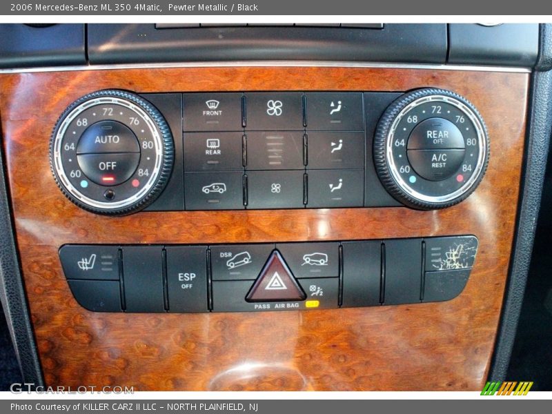 Pewter Metallic / Black 2006 Mercedes-Benz ML 350 4Matic