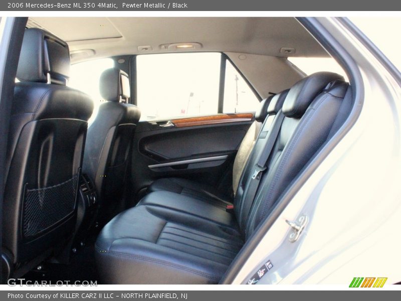 Pewter Metallic / Black 2006 Mercedes-Benz ML 350 4Matic