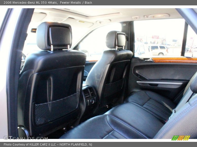 Pewter Metallic / Black 2006 Mercedes-Benz ML 350 4Matic