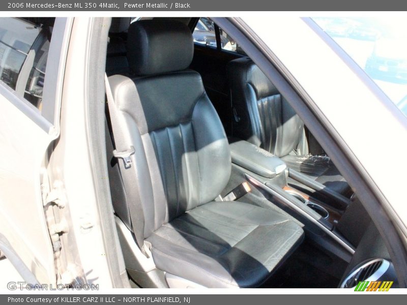 Pewter Metallic / Black 2006 Mercedes-Benz ML 350 4Matic