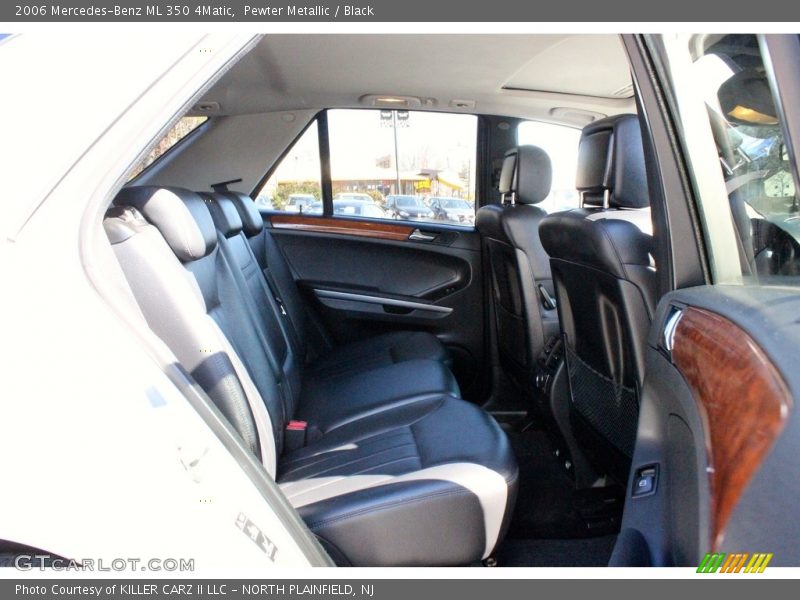 Pewter Metallic / Black 2006 Mercedes-Benz ML 350 4Matic